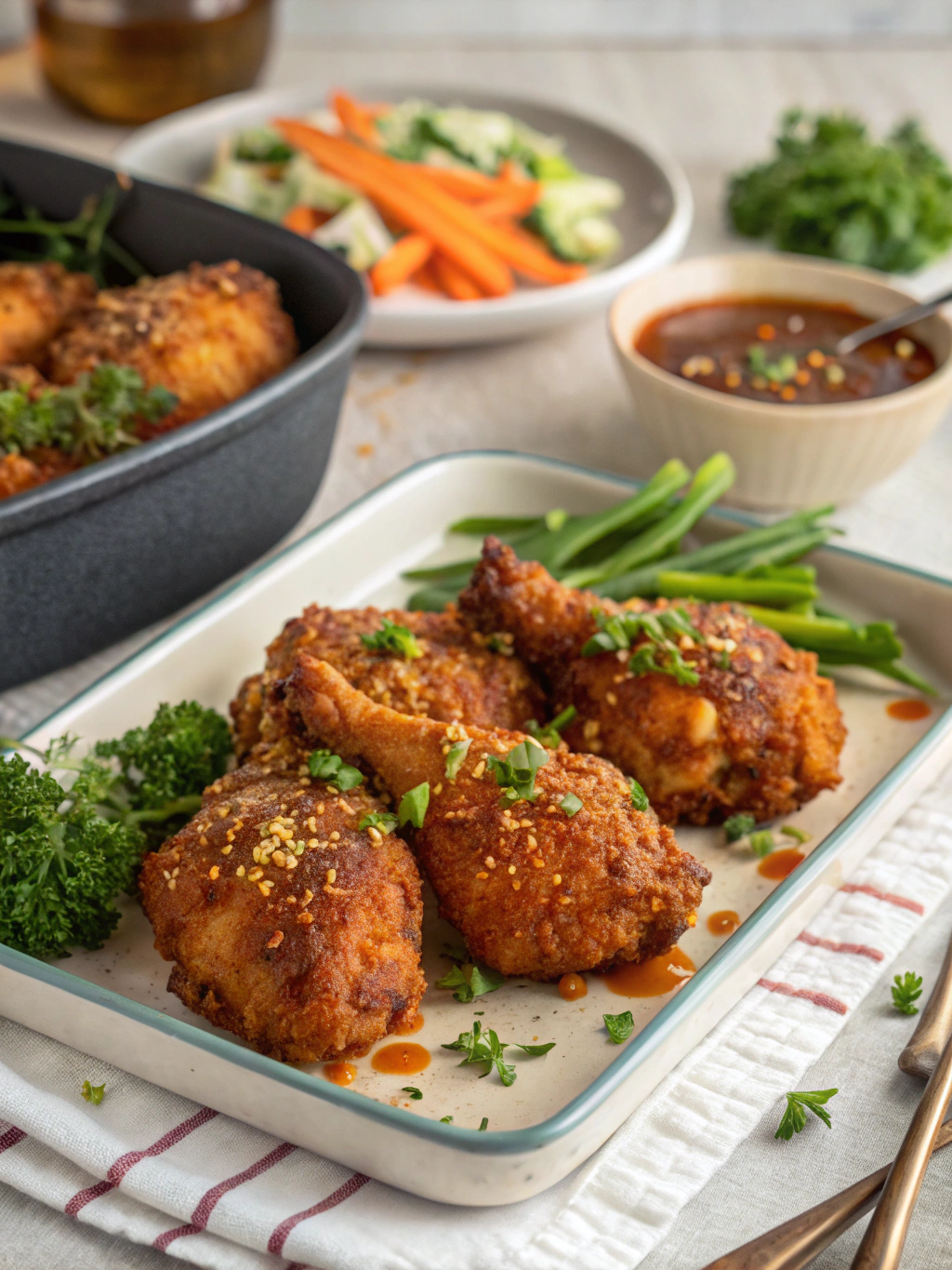 Baked Hot Honey Chicken – Crispy, Crunchy & Full of Flavor!