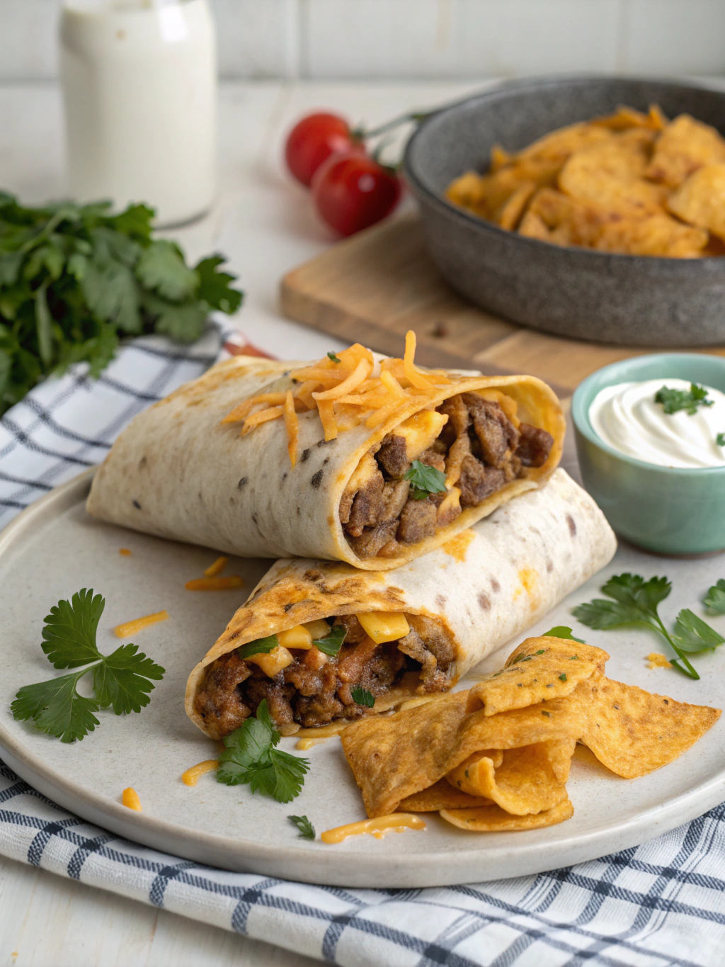 Cheesy Beef and Nacho Wrap – How to Make 5 Quick Tex-Mex Meals