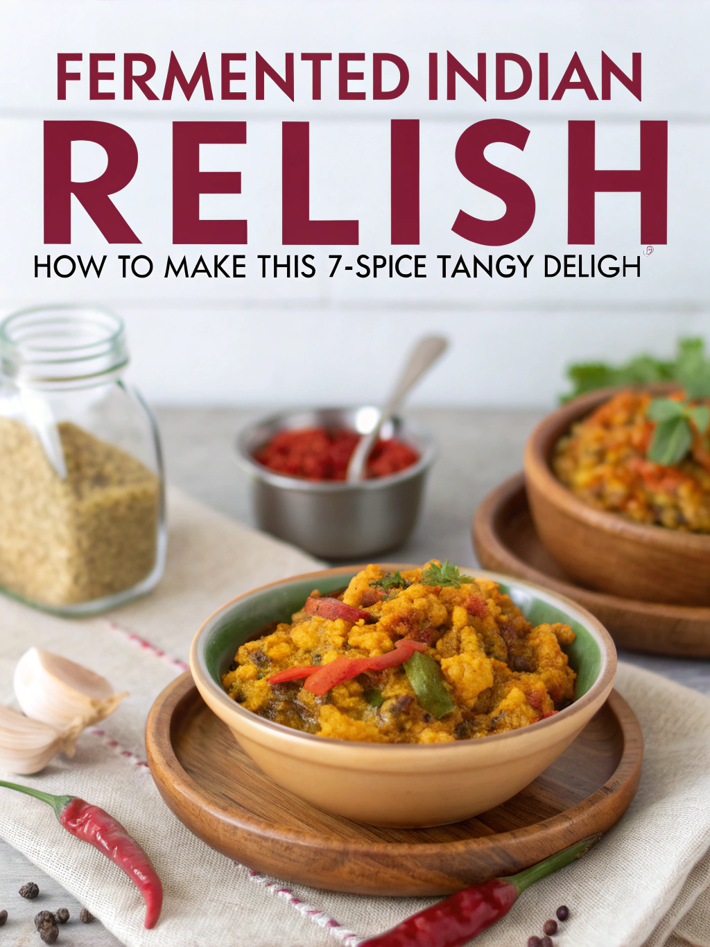 Fermented Indian Relish: How To Make This 7-Spice Tangy Delight