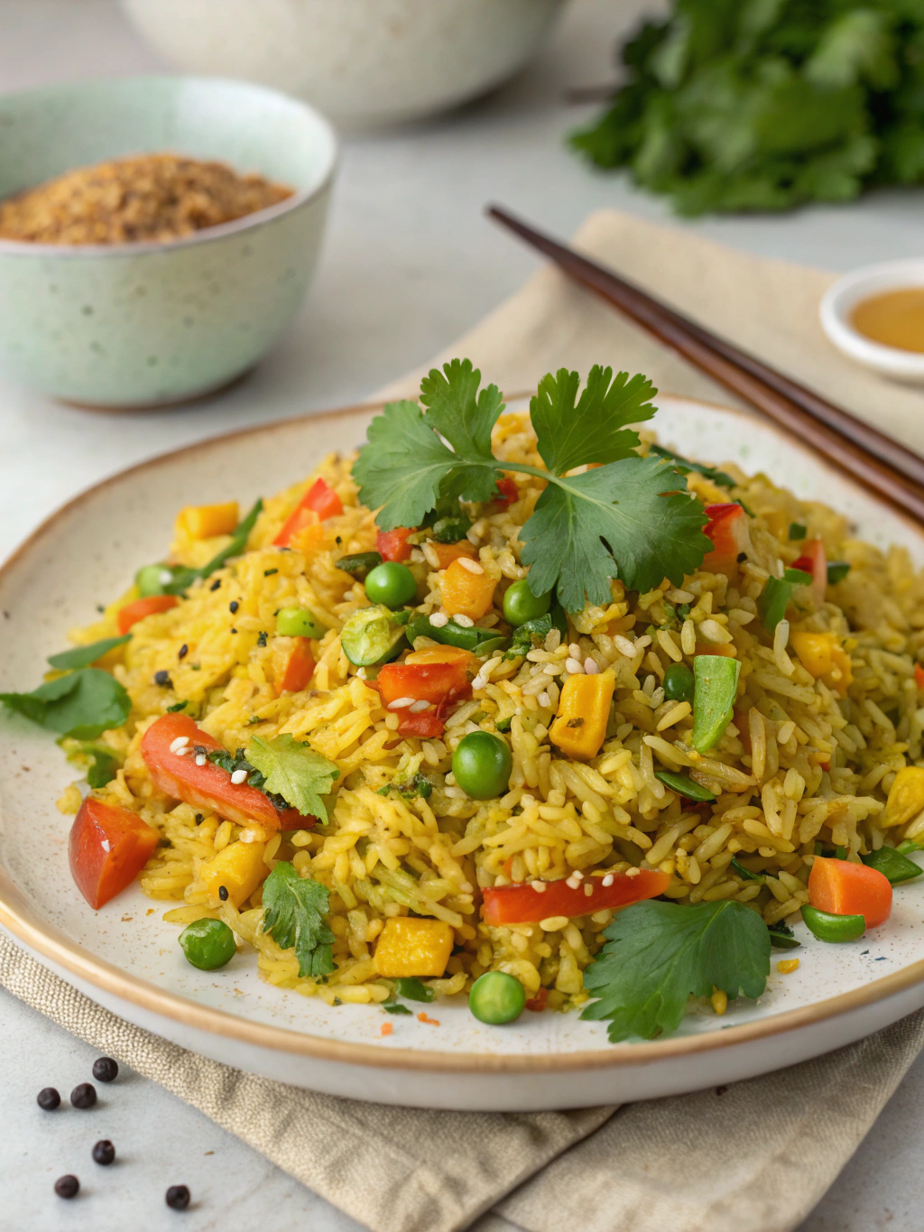 Golden Vegetable Fried Rice: How To Make It In Just 17 Minutes