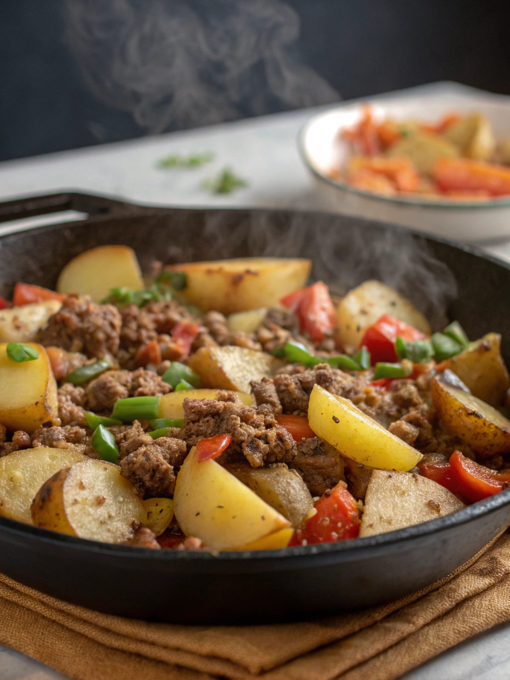 Ground Beef and Potatoes Skillet: Easy One-Pan Comfort Food