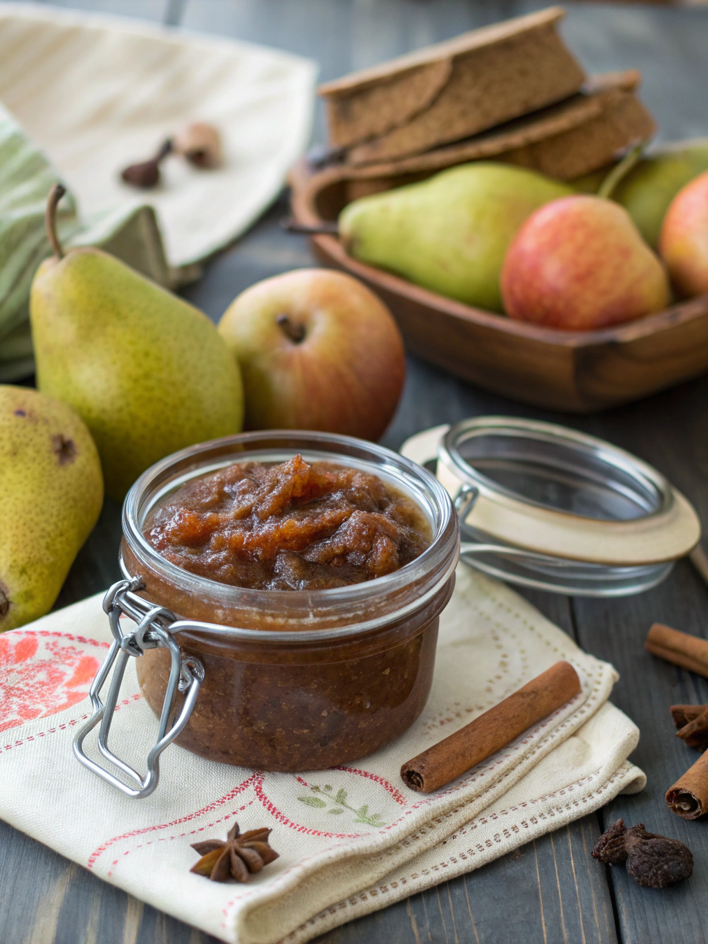 Slow Cooker Pear Butter – Easy Fall Fruit Spread Recipe