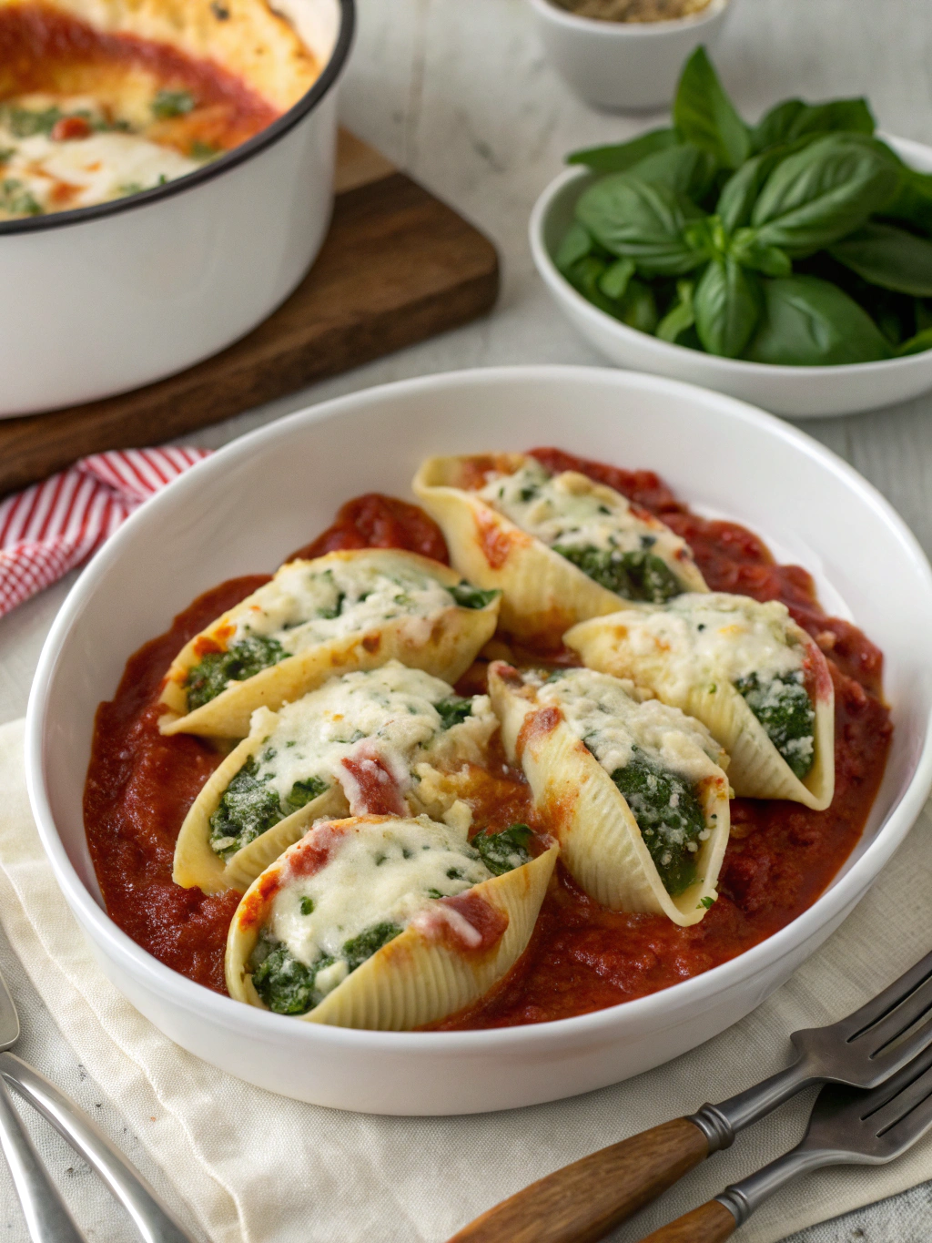 Spinach and Ricotta Stuffed Shells Recipe – Easy and Delicious