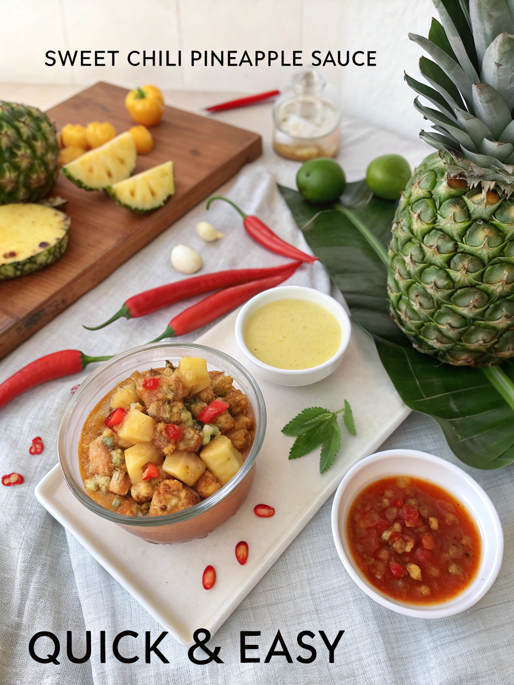 Sweet Chili Pineapple Sauce Recipe | Quick & Easy!