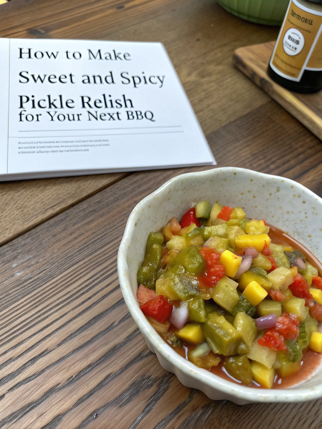 Sweet and Spicy Pickle Relish: How to Make It for Your Next BBQ