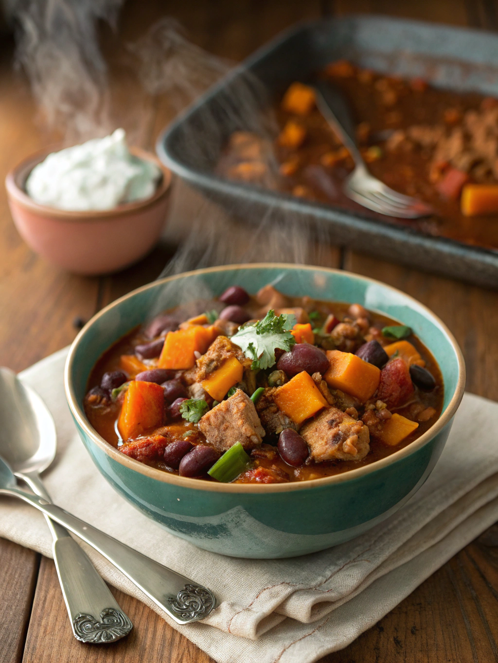 Turkey Sweet Potato Chili Recipe – Hearty and Healthy